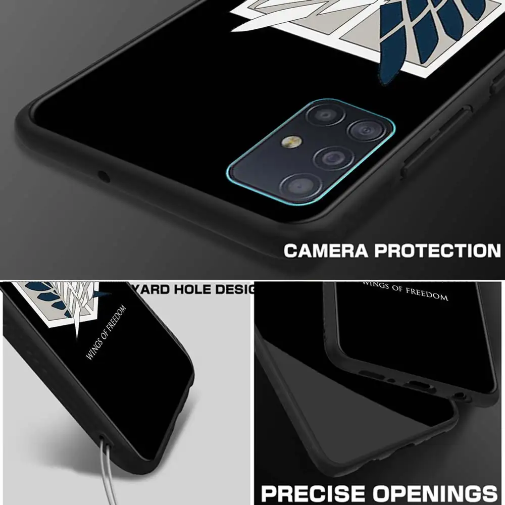 Anime Attack on Titan Phone Case Samsung A10 A20 A30 A40 A50 A50s A60 A70 A70s A80 A90 5G Cover Soft TPU Shell
Anime Attack on Titan Phone Case Samsung A10 A20 A30 A40 A50 A50s A60 A70 A70s A80 A90 5G Cover Soft TPU Shell