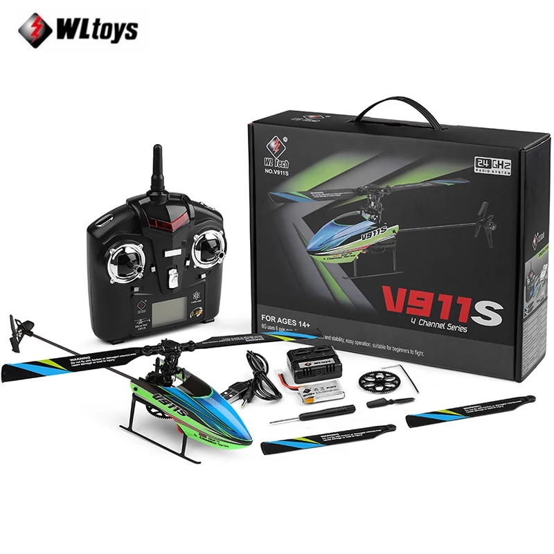 Оригинальный Радиоуправляемый вертолет WLtoys V911s, 2,4 ГГц, 4 канала, с одним лезвием, пропеллентом, гироскопом, мини-контроллером, радиоуправляе...
Оригинальный Радиоуправляемый вертолет WLtoys V911s, 2,4 ГГц, 4 канала, с одним лезвием, пропеллентом, гироскопом, мини-контроллером, радиоуправляе...