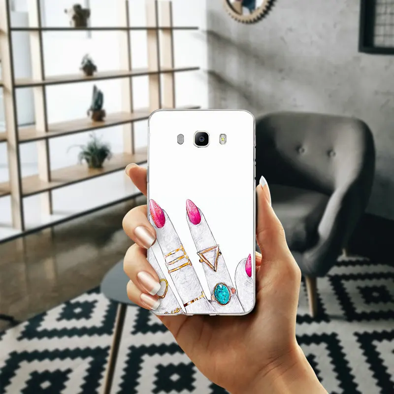 Красивый иллюстратор счастливый олень для Samsung Galaxy J1 J2 J3 J5 J7 A3 A5 A7 2016 2017 Мягкие