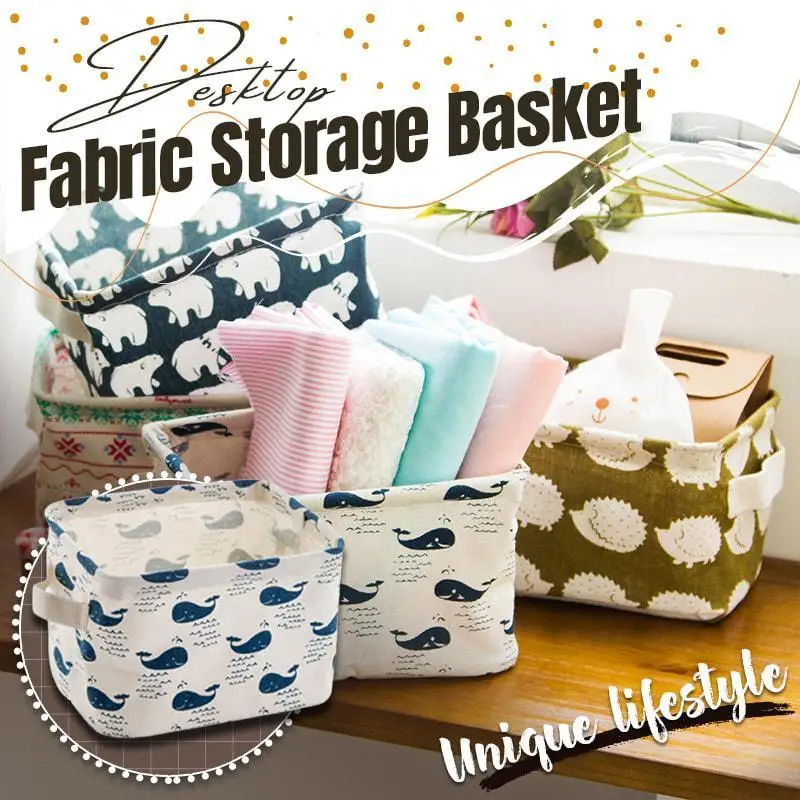 Desktop Fabric Storage Basket Mini Cute Foldable Drawer Dresser Desktop Organizer Cubes for Makeup Bathroom Home and Office
Desktop Fabric Storage Basket Mini Cute Foldable Drawer Dresser Desktop Organizer Cubes for Makeup Bathroom Home and Office
