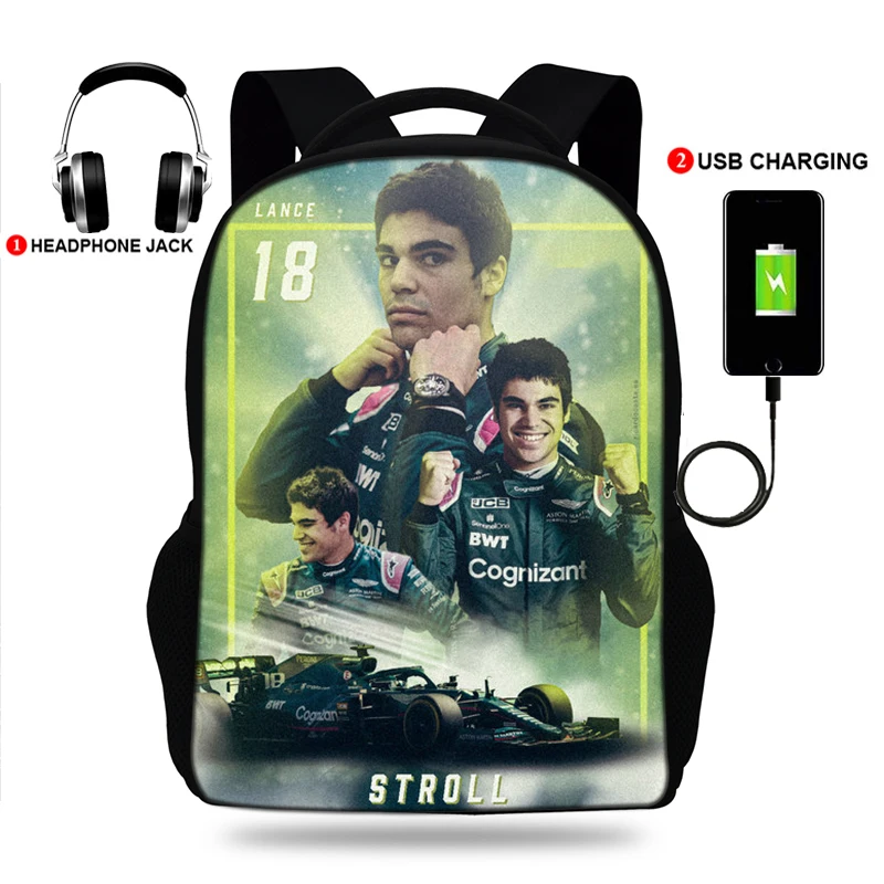 Школьные ранцы с USB-зарядкой для мальчиков и девочек-подростков F1 Racer F1 формула чемпиона мира рюкзак с принтом мужской дорожный рюкзак для но...
Школьные ранцы с USB-зарядкой для мальчиков и девочек-подростков F1 Racer F1 формула чемпиона мира рюкзак с принтом мужской дорожный рюкзак для но...