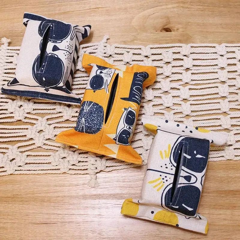 Tissue Box Car-mounted Armrest Sun Visor In-car Fixed Cotton Linen Tissue Box Home Napkin Rack Creative Cute Personality Ins
Tissue Box Car-mounted Armrest Sun Visor In-car Fixed Cotton Linen Tissue Box Home Napkin Rack Creative Cute Personality Ins