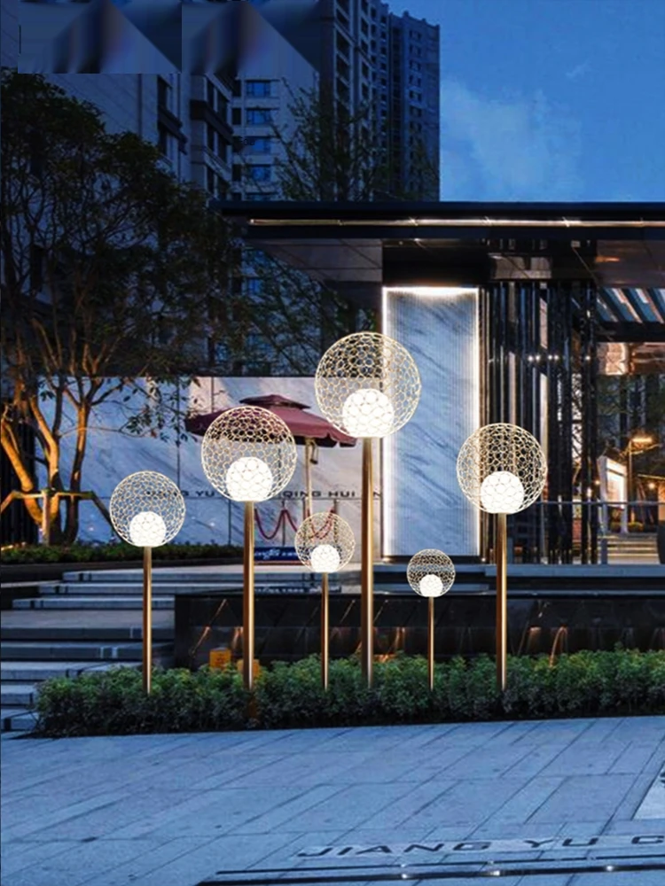 GY Ball Dandelion Light Outdoor Sculptured Ornaments Park Square Courtyard Art Gallery Landscape Lighting Lawn Lamp
GY Ball Dandelion Light Outdoor Sculptured Ornaments Park Square Courtyard Art Gallery Landscape Lighting Lawn Lamp