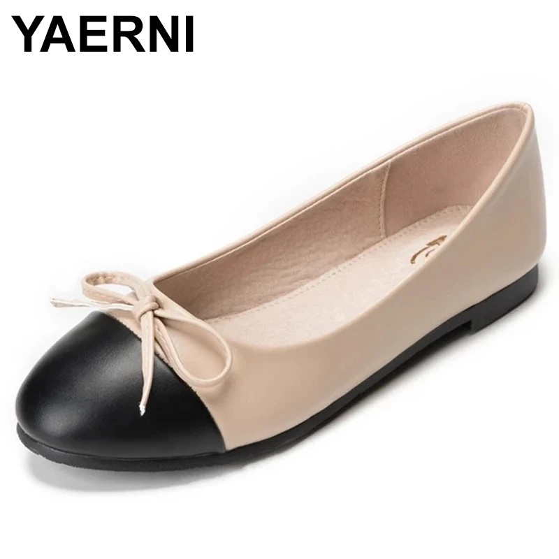 YAERNI 2021Summer New Women's Flats Fashion Butterfly Knot Round Tor Mixed Color Ladies Single Shoes Cozy Women's Flat loafers
YAERNI 2021Summer New Women's Flats Fashion Butterfly Knot Round Tor Mixed Color Ladies Single Shoes Cozy Women's Flat loafers