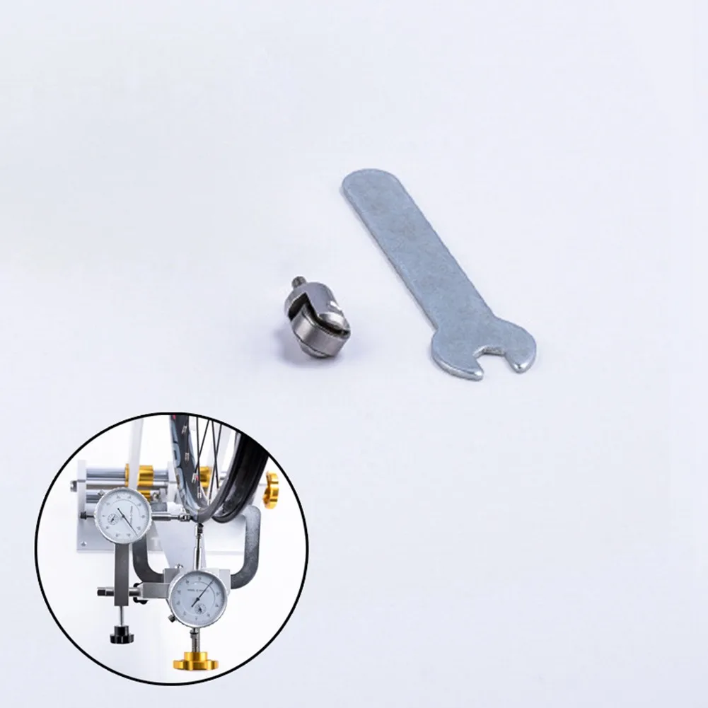 Bike Wrench And Pulley Bike Bicycle Wheel Repair Dial Indicator Pulley M2.5 Contact-Touch Point Wheel Steel Bike Repair Tool
Bike Wrench And Pulley Bike Bicycle Wheel Repair Dial Indicator Pulley M2.5 Contact-Touch Point Wheel Steel Bike Repair Tool