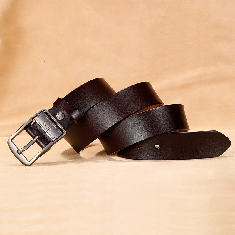 Genuine Leather Belt Men Luxury Brand Business Casual Cowskin Split Leather Designer Belt Pin Buckle Men's Belt Ceinture Homme
Genuine Leather Belt Men Luxury Brand Business Casual Cowskin Split Leather Designer Belt Pin Buckle Men's Belt Ceinture Homme