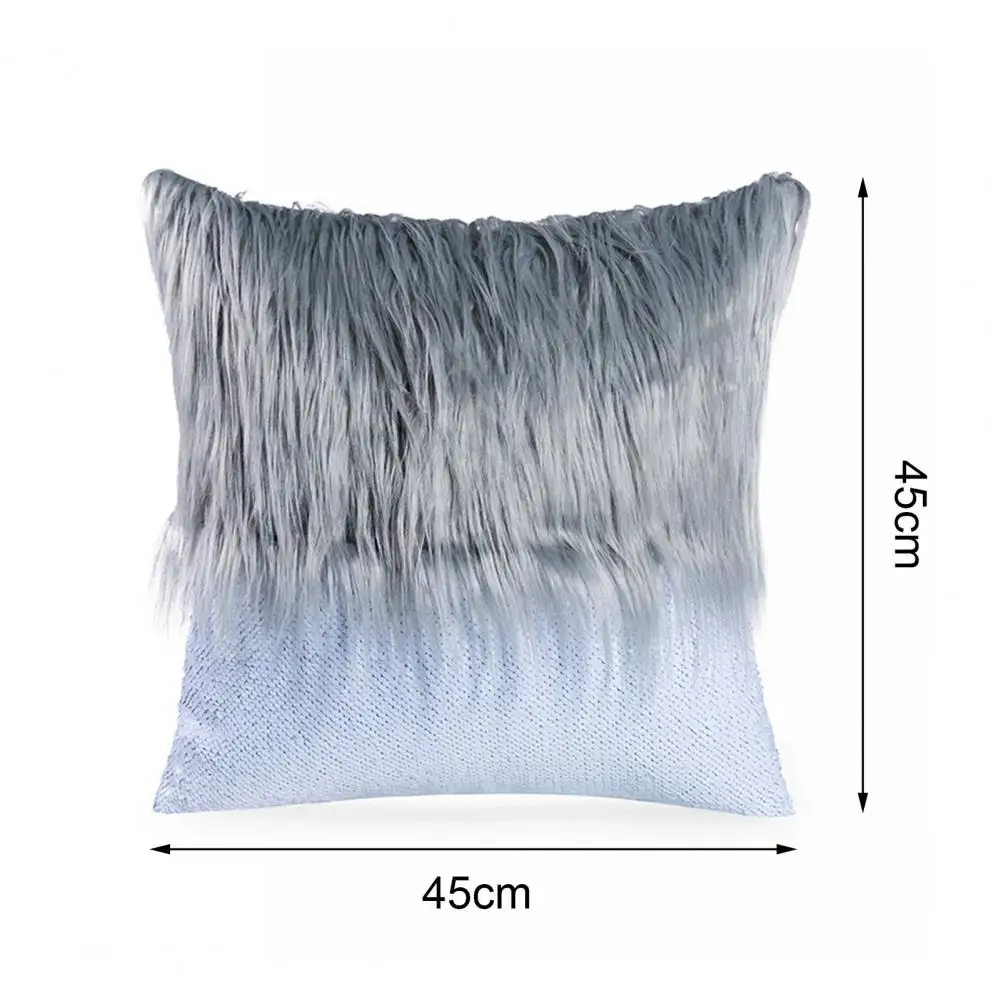 Hot Sales Pillow Case Portable Fashion Decorative Plush Sequins Stitching Pillow Case for Household
Hot Sales Pillow Case Portable Fashion Decorative Plush Sequins Stitching Pillow Case for Household