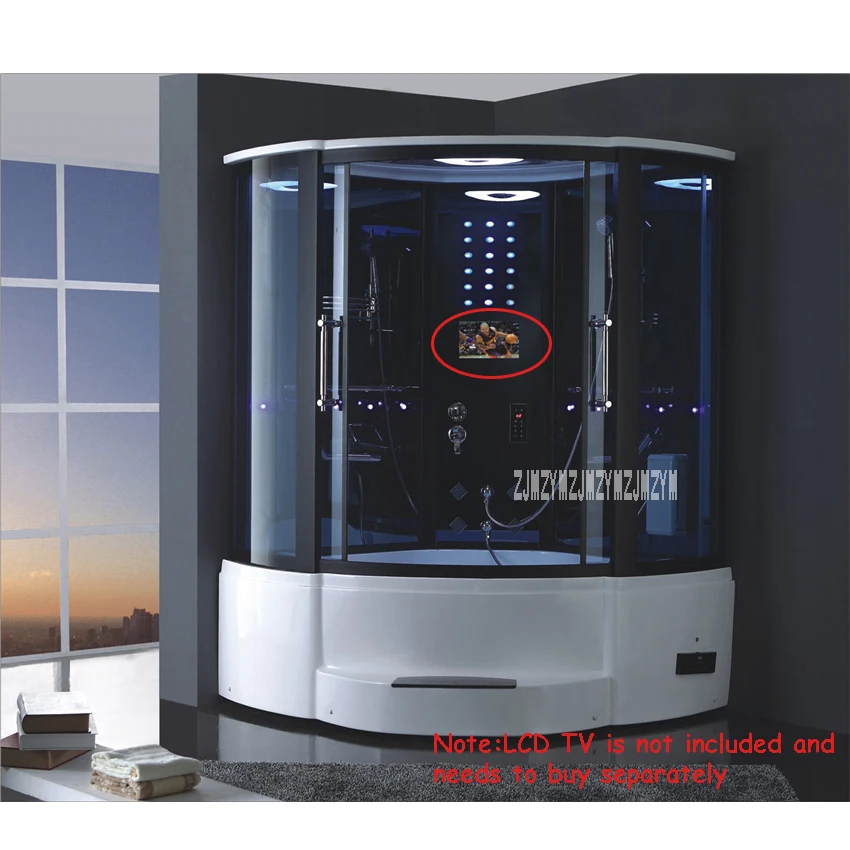 High Quality 1.5M Fan-shaped Sauna Room Wet Steam Room Luxury Shower Steaming Household Shower Steam Room 110V/220V 3000W 8802
High Quality 1.5M Fan-shaped Sauna Room Wet Steam Room Luxury Shower Steaming Household Shower Steam Room 110V/220V 3000W 8802