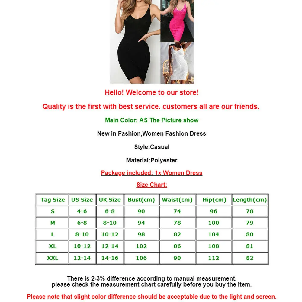 Hirigin Womens Sexy Fashion Bodycon Sleeveless Slim V Neck Backless Evening Party Clubwear Short Mini Dress Female Vestidos 
Hirigin Womens Sexy Fashion Bodycon Sleeveless Slim V Neck Backless Evening Party Clubwear Short Mini Dress Female Vestidos