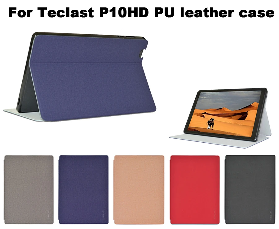 Модный чехол книжка из искусственной кожи с подставкой для Teclast P10HD/P10S 10 1"|Чехлы