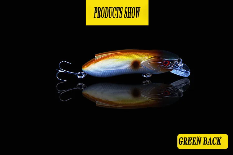 1pcs lure bait Mino bionic hard bait 8cm16g sea fishing rock fishing bionic bait professional depth 2.0-2.5m
1pcs lure bait Mino bionic hard bait 8cm16g sea fishing rock fishing bionic bait professional depth 2.0-2.5m