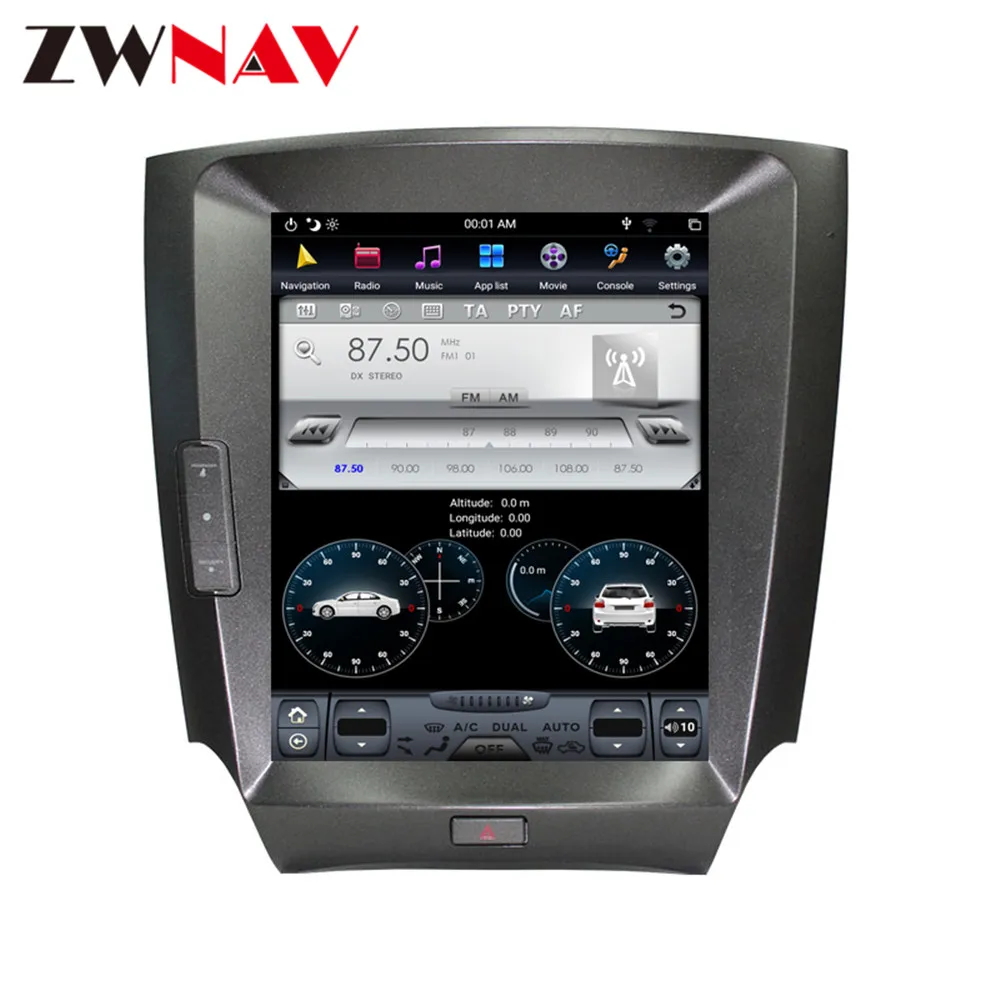 ZWNAV Auto Electronics 4g Gps Tracker Car Multimedia Dvd Player For Lexus IS 2005-2012 Car Audio Radio Car Stereo Head Unit
ZWNAV Auto Electronics 4g Gps Tracker Car Multimedia Dvd Player For Lexus IS 2005-2012 Car Audio Radio Car Stereo Head Unit