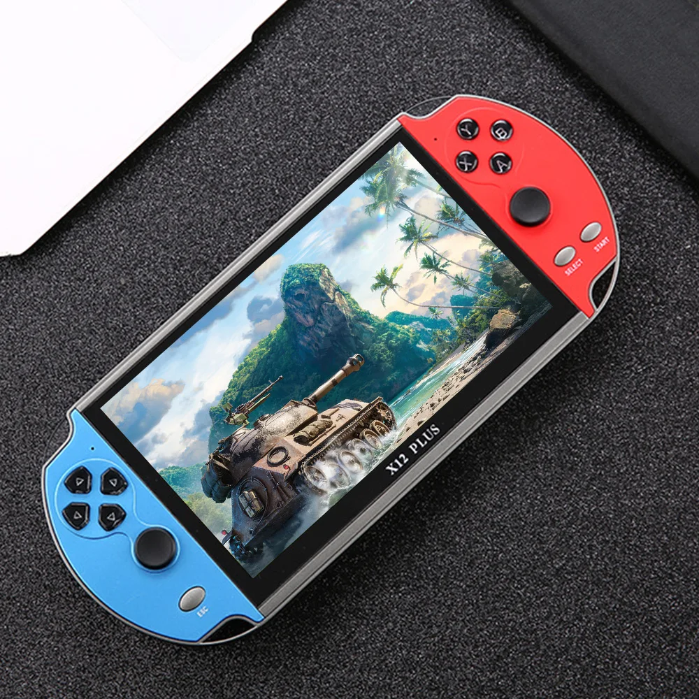X12Plus Handheld Game Console Double Rocker 16GB Video Game Console Built in10000 Games Spupport AV Output TF Card Music E-Book
X12Plus Handheld Game Console Double Rocker 16GB Video Game Console Built in10000 Games Spupport AV Output TF Card Music E-Book
