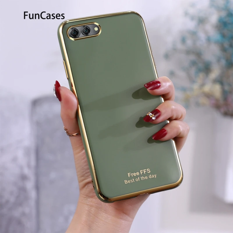 Простой защитный чехол для Huawei Nova 3 мягкий силиконовый telefoon Y6 2019 Y5 2S 3e 3i 2018 Y9 Y7 4 4E