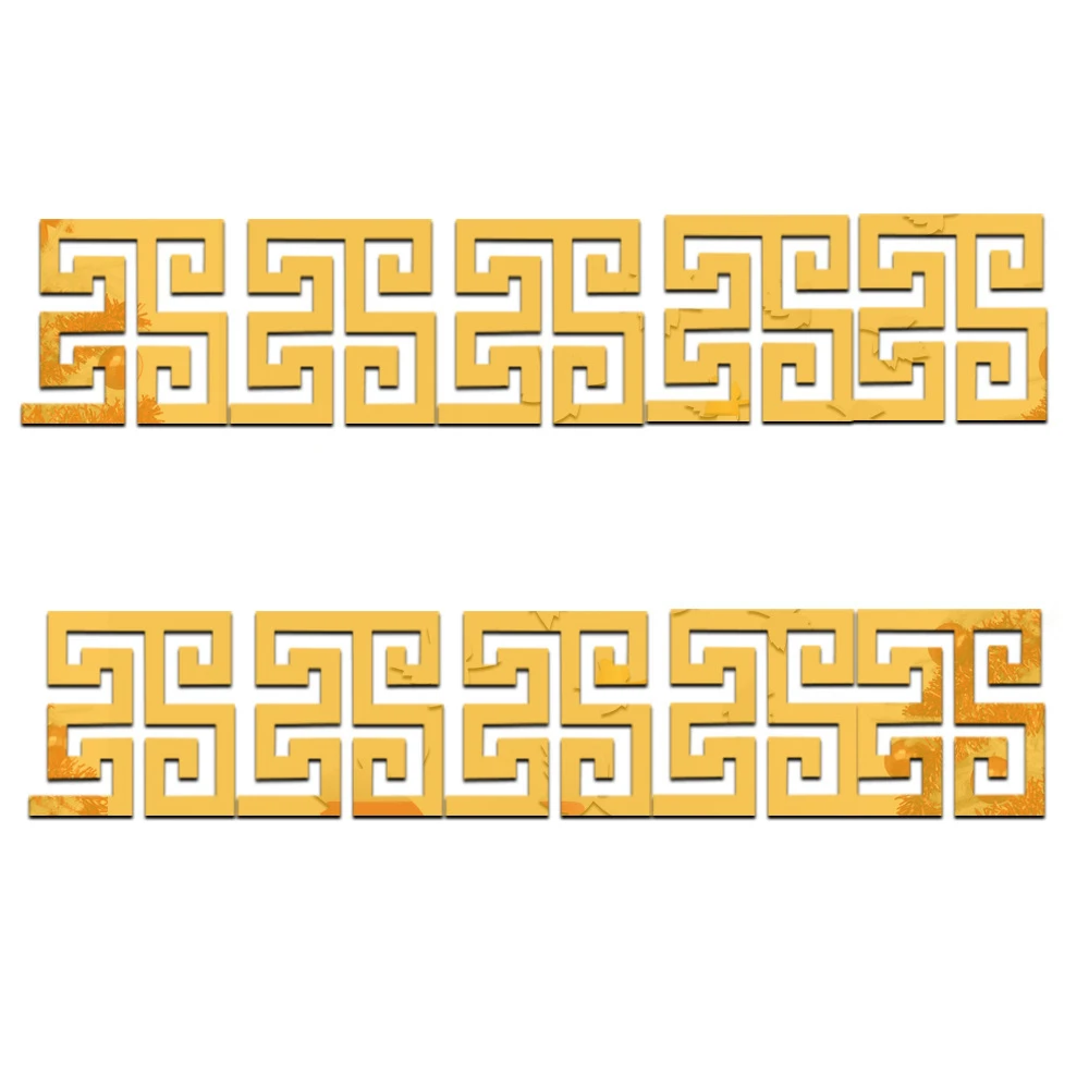 10 Pcs Simple Style Acrylic Gold Sliver Mirror Stickers Wall Edge Sticker Home Decoration Bathroom Bedroom Living Room Decor
10 Pcs Simple Style Acrylic Gold Sliver Mirror Stickers Wall Edge Sticker Home Decoration Bathroom Bedroom Living Room Decor