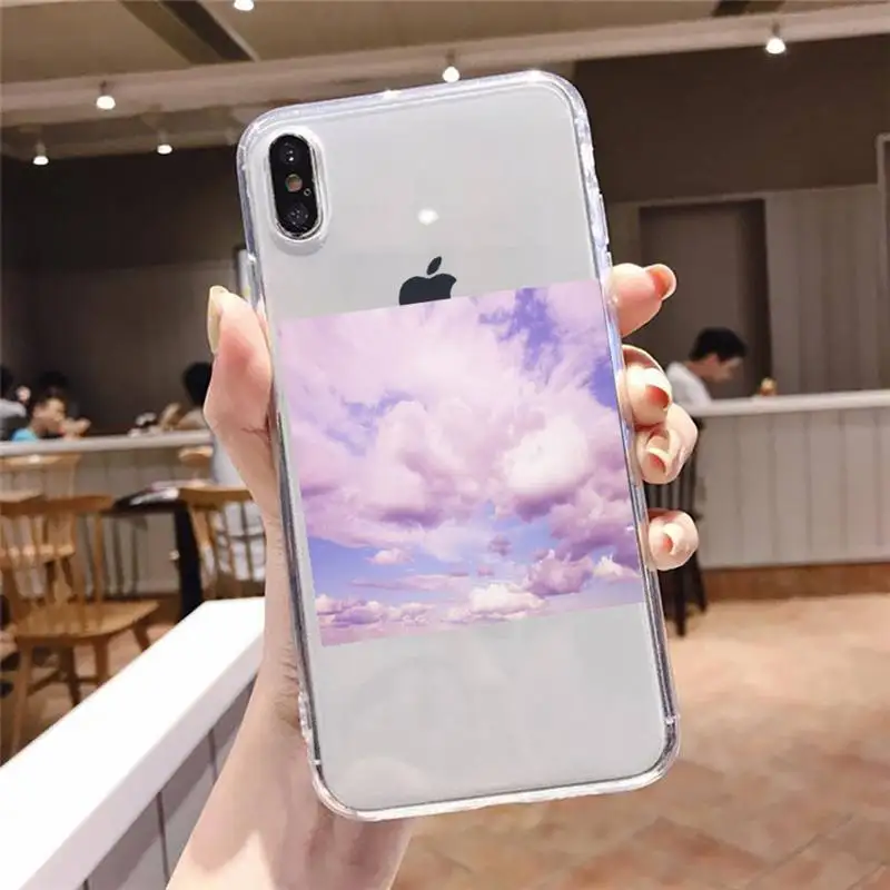 Sweet sky pink Cloud Great art printing Phone Case Transparent soft For iphone 5 5c se 6 6s 7 8 11 12 plus mini x xs xr pro max
Sweet sky pink Cloud Great art printing Phone Case Transparent soft For iphone 5 5c se 6 6s 7 8 11 12 plus mini x xs xr pro max
