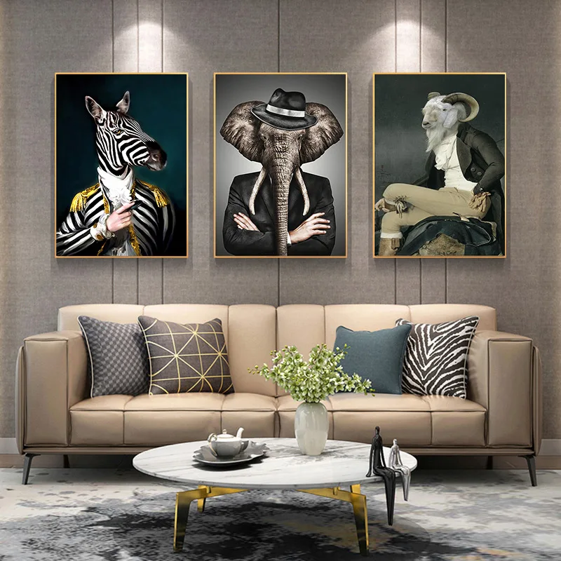 Modern Lion Elephant Zebra Canvas Painting Abstract Animal Modeling Wall Art Posters And Prints Pictures For Living Room Decor
Modern Lion Elephant Zebra Canvas Painting Abstract Animal Modeling Wall Art Posters And Prints Pictures For Living Room Decor