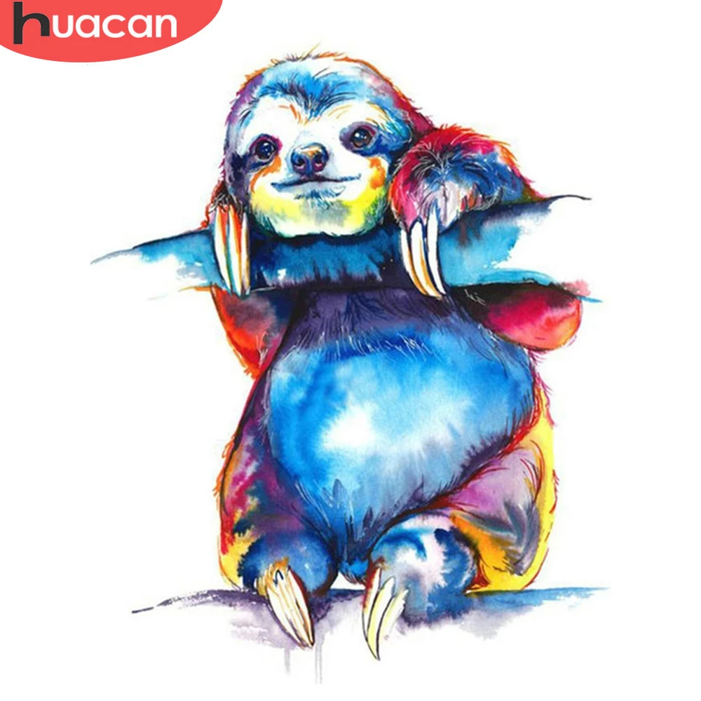 HUACAN 5D DIY Diamond Painting Sloth Full Square/Round Diamond Embroidery Cross Stitch Animal Mosaic Picture Wall Art Decor
HUACAN 5D DIY Diamond Painting Sloth Full Square/Round Diamond Embroidery Cross Stitch Animal Mosaic Picture Wall Art Decor