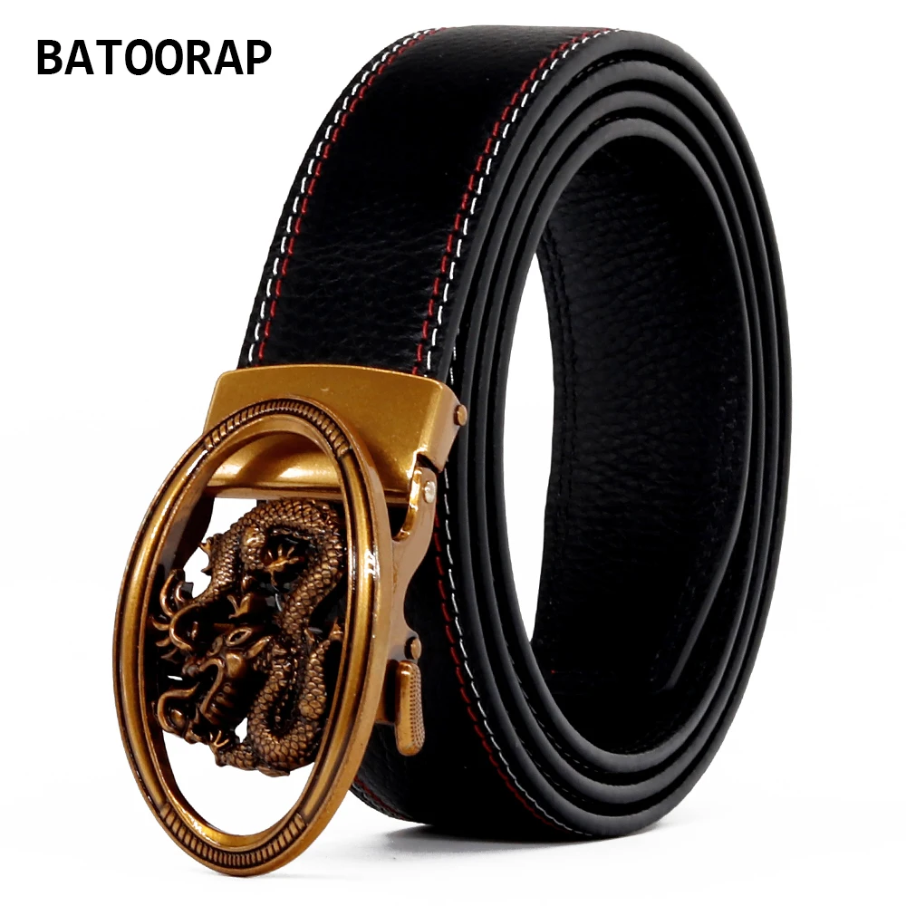 High Quality Real Leather Belt For Men Casual Animal Dragon Oval Automatic Buckle Metal Men's Belts Black Fashion Style TC-YY06
High Quality Real Leather Belt For Men Casual Animal Dragon Oval Automatic Buckle Metal Men's Belts Black Fashion Style TC-YY06