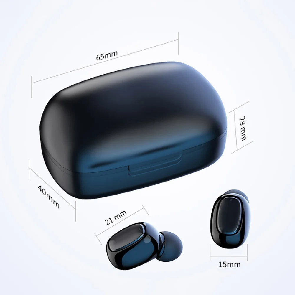 TWS Wireless Bluetooth 5.0 Earphones In-Ear Stereo HiFi Headset Noise Cancelling Key version With Charging Case 
TWS Wireless Bluetooth 5.0 Earphones In-Ear Stereo HiFi Headset Noise Cancelling Key version With Charging Case