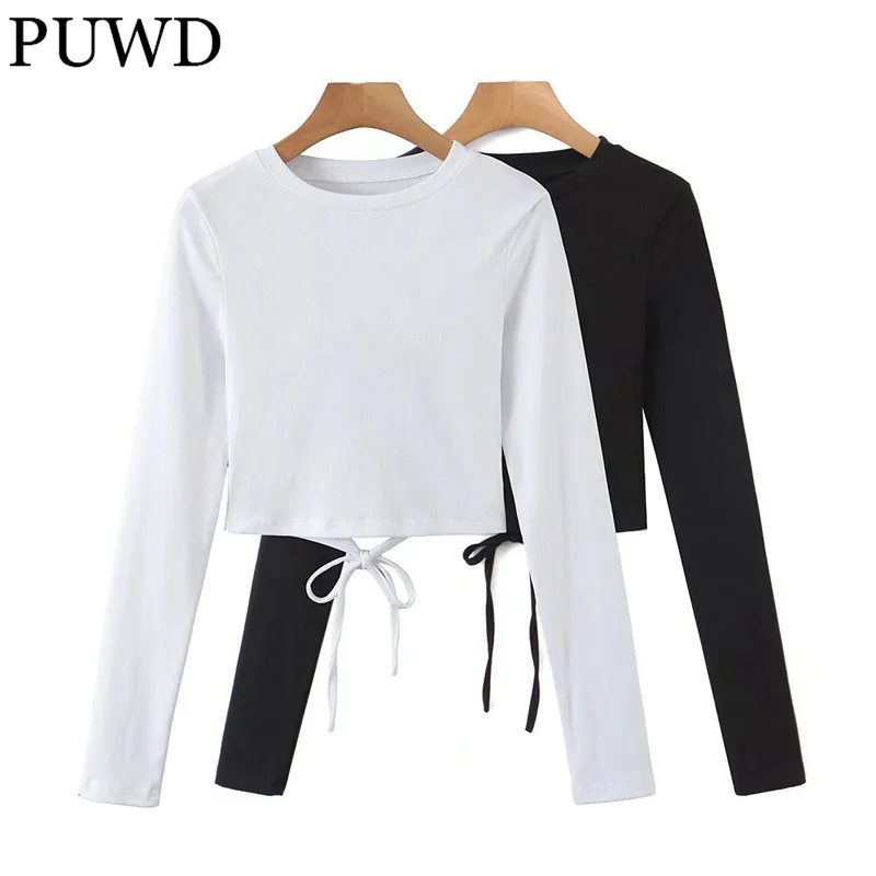 PUWD Elegant Women O Neck Backless Solid Shirts 2021 Summer Fashion Ladies Long Sleeve High Street Shirt Slim Girls Chic Tops
PUWD Elegant Women O Neck Backless Solid Shirts 2021 Summer Fashion Ladies Long Sleeve High Street Shirt Slim Girls Chic Tops