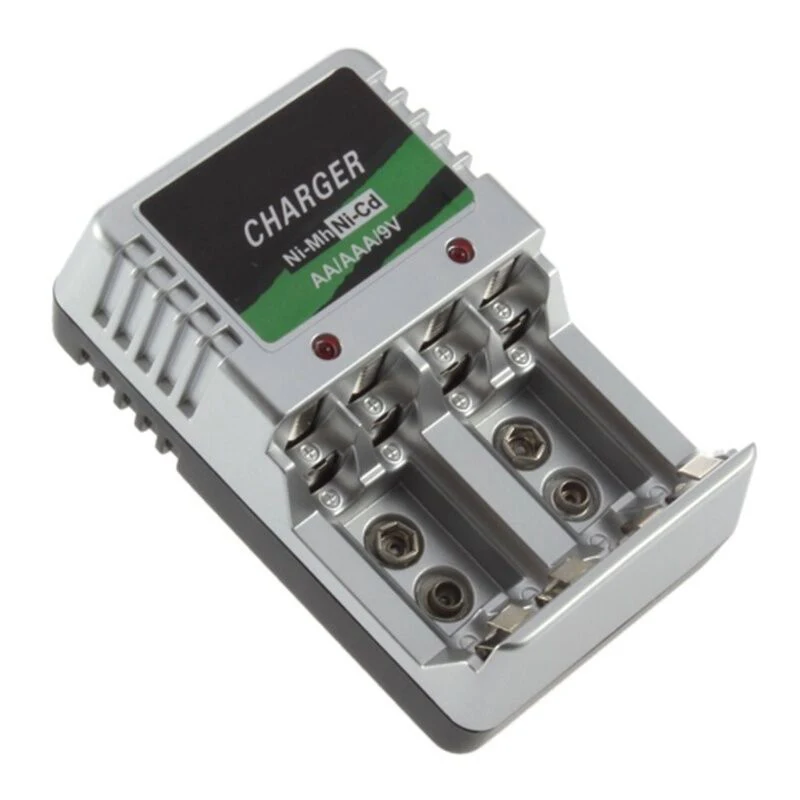 EU Plug Battery Charger For AA AAA 9V Ni-MH Ni-Cd Rechargeable Batteries With Overcharge Protections Battery Chargers
EU Plug Battery Charger For AA AAA 9V Ni-MH Ni-Cd Rechargeable Batteries With Overcharge Protections Battery Chargers