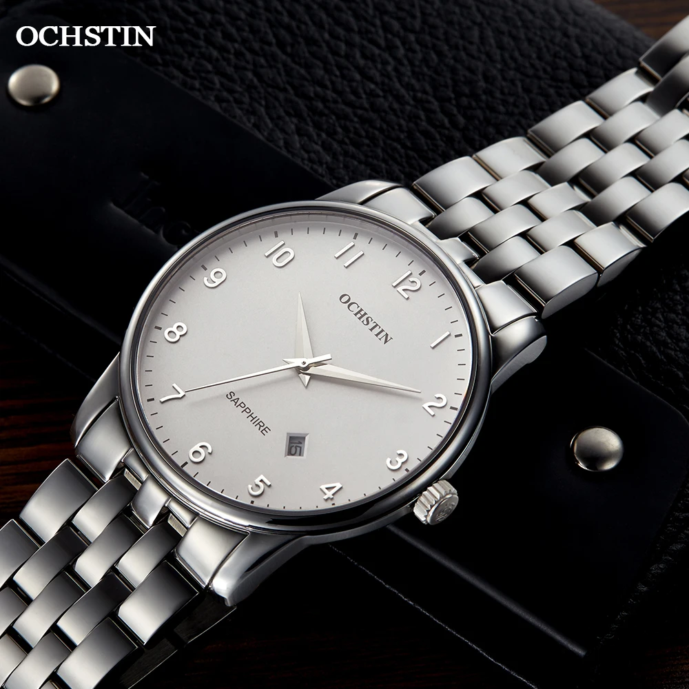 New Brand OCHSTIN Fashion Luxury Quartz Wrist Watches Men's Stainless Steel Watch Casual Simple Dial Sports Waterproof Clocks
New Brand OCHSTIN Fashion Luxury Quartz Wrist Watches Men's Stainless Steel Watch Casual Simple Dial Sports Waterproof Clocks