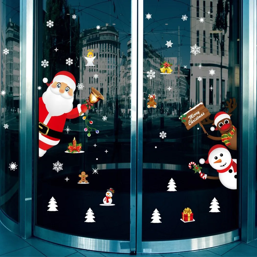 2021 Christmas Decors Christmas Multicolor Wall Sticker Win-dow Glass Background Window Glass Decoration Wall Decal Christmas
2021 Christmas Decors Christmas Multicolor Wall Sticker Win-dow Glass Background Window Glass Decoration Wall Decal Christmas