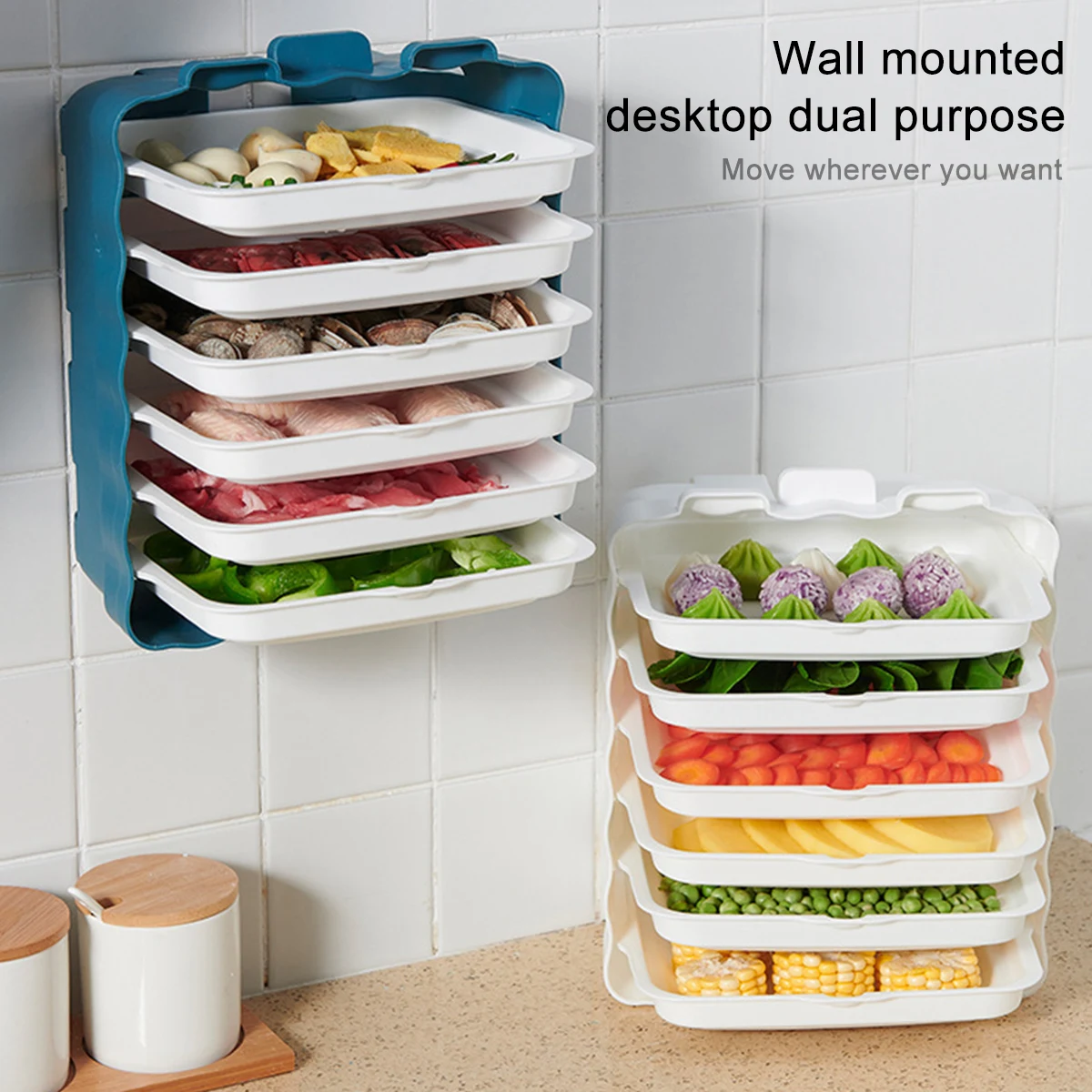6-layers Household Kitchen Side Dishes Wall Shelf Wall-mounted Hot Pot Dish Shelf Multi-function Vegetable & Food Storage Shelf
6-layers Household Kitchen Side Dishes Wall Shelf Wall-mounted Hot Pot Dish Shelf Multi-function Vegetable & Food Storage Shelf