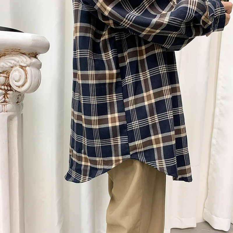 Men Plaid Shirts Oversize Retro Classic Large Size S-3XL Outwear All-match Leisure Student Couple Male Daily Trendy High Quality
Men Plaid Shirts Oversize Retro Classic Large Size S-3XL Outwear All-match Leisure Student Couple Male Daily Trendy High Quality