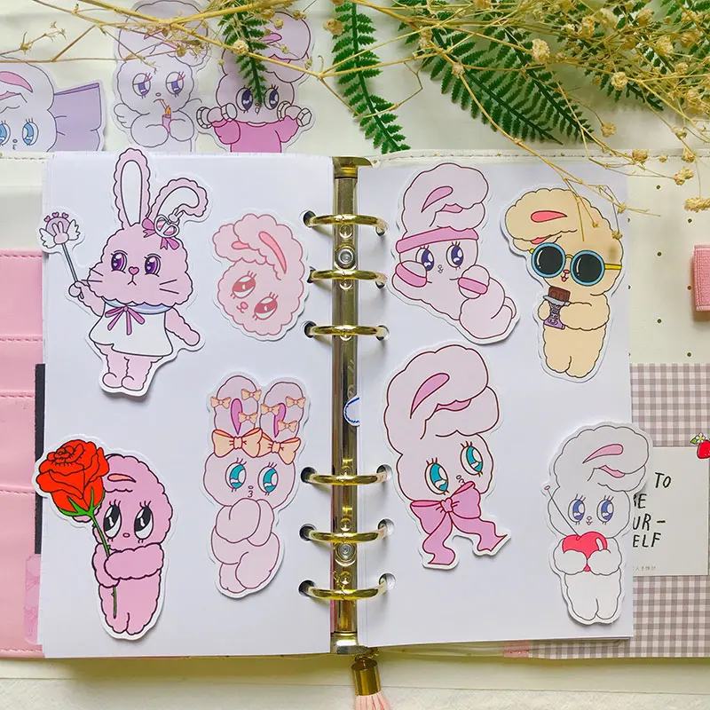 11PCS Pink rabbit Sticker Decoration DIY Ablum Diary Scrapbooking Label Sticker Cute Stationery
11PCS Pink rabbit Sticker Decoration DIY Ablum Diary Scrapbooking Label Sticker Cute Stationery