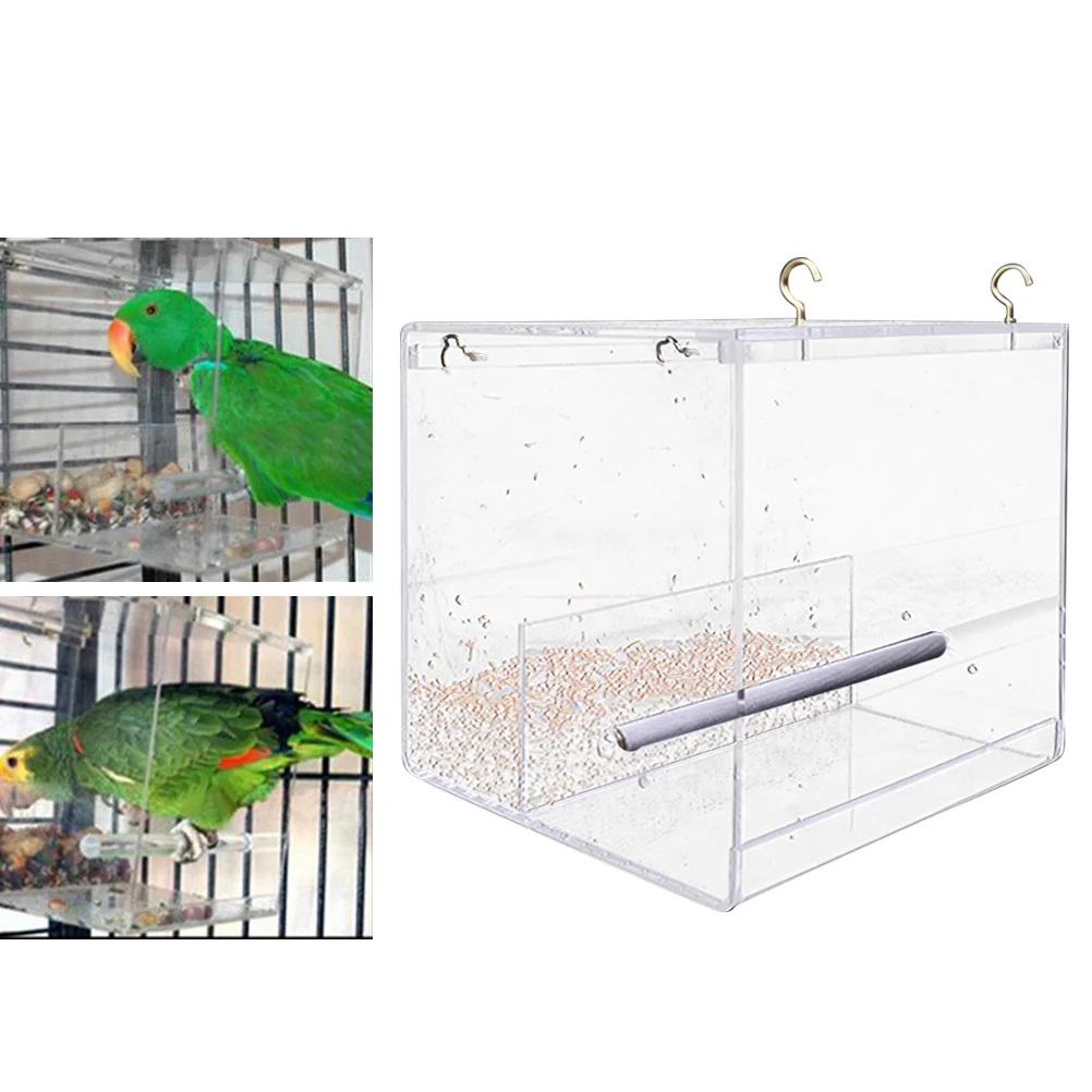 Transparent Window Bird Feeder Large Bird Feeder Tray Size 
Transparent Window Bird Feeder Large Bird Feeder Tray Size