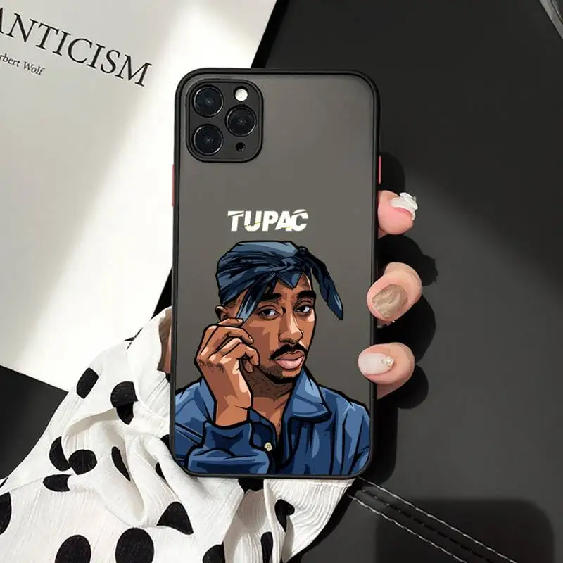 2Pac Rapper american pattern Phone Cases matte transparent For iphone 7 8 11 12 plus mini x xs xr pro max cover
2Pac Rapper american pattern Phone Cases matte transparent For iphone 7 8 11 12 plus mini x xs xr pro max cover