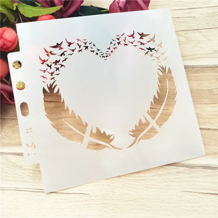 1pc Hand Heart stencil painting template hollowing spray pattern stencils painting hollowing out lace ruler journal accessories
1pc Hand Heart stencil painting template hollowing spray pattern stencils painting hollowing out lace ruler journal accessories
