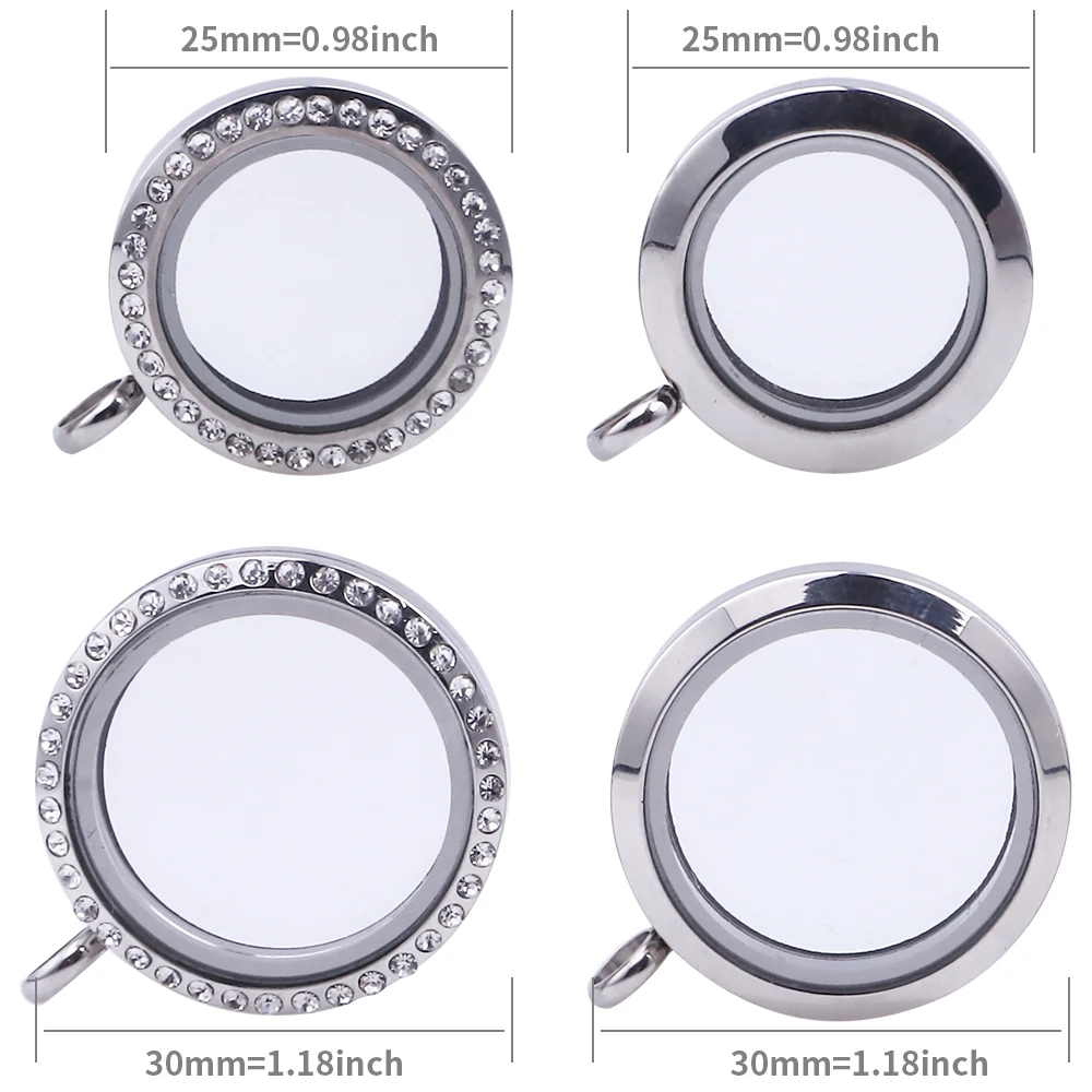 1Pc 25mm/30mm Stainless Steel Twist-off Floating Memory Living Glass Photo Locket Pendant For Locket Necklaces Keychain Jewelry
1Pc 25mm/30mm Stainless Steel Twist-off Floating Memory Living Glass Photo Locket Pendant For Locket Necklaces Keychain Jewelry