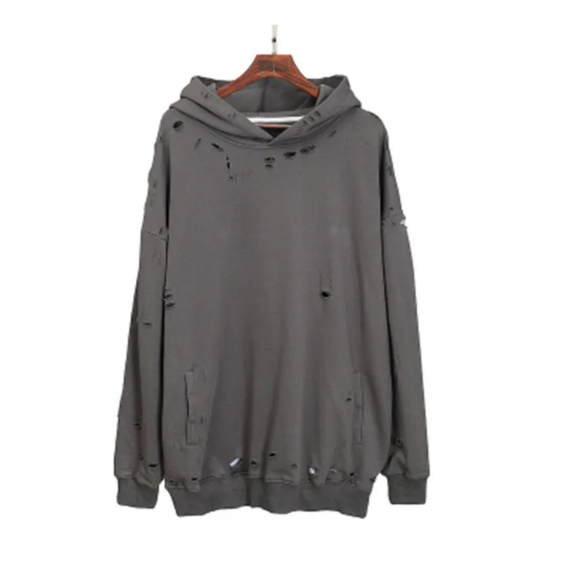Men Hoodies Autumn Hole Oversize Terry Pullover Hooded Male Sweatshirts Gothic High Street Outwear Hip Hop Men Clothing 2020 New
Men Hoodies Autumn Hole Oversize Terry Pullover Hooded Male Sweatshirts Gothic High Street Outwear Hip Hop Men Clothing 2020 New