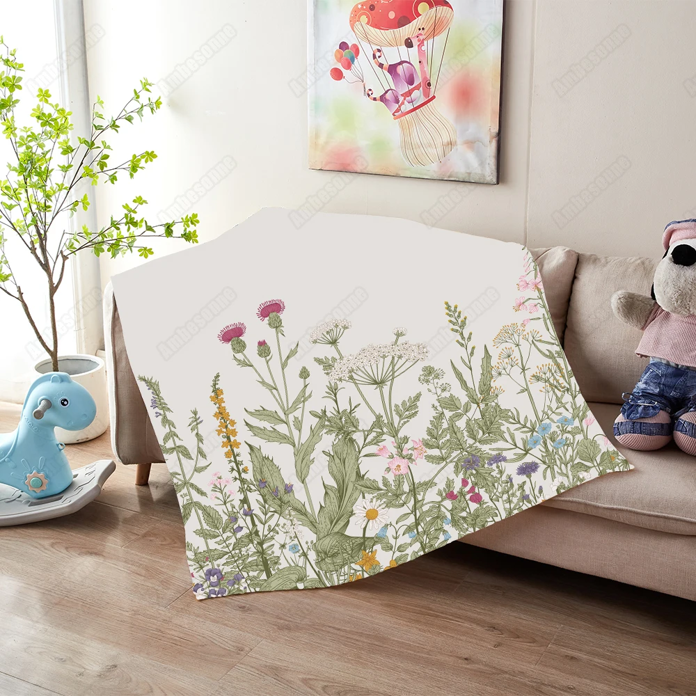 Бесшовное бархатное плюшевое одеяло с цветочным узором
Бесшовное бархатное плюшевое одеяло с цветочным узором