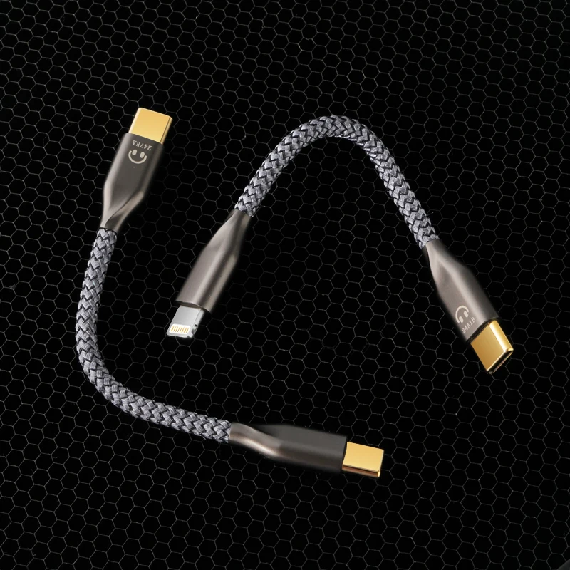 Hilidac OCC N1 HiFi Audio Signal Cable TYPE-C to TYPE-C / TYPE-C to Lighntning 12CM
Hilidac OCC N1 HiFi Audio Signal Cable TYPE-C to TYPE-C / TYPE-C to Lighntning 12CM