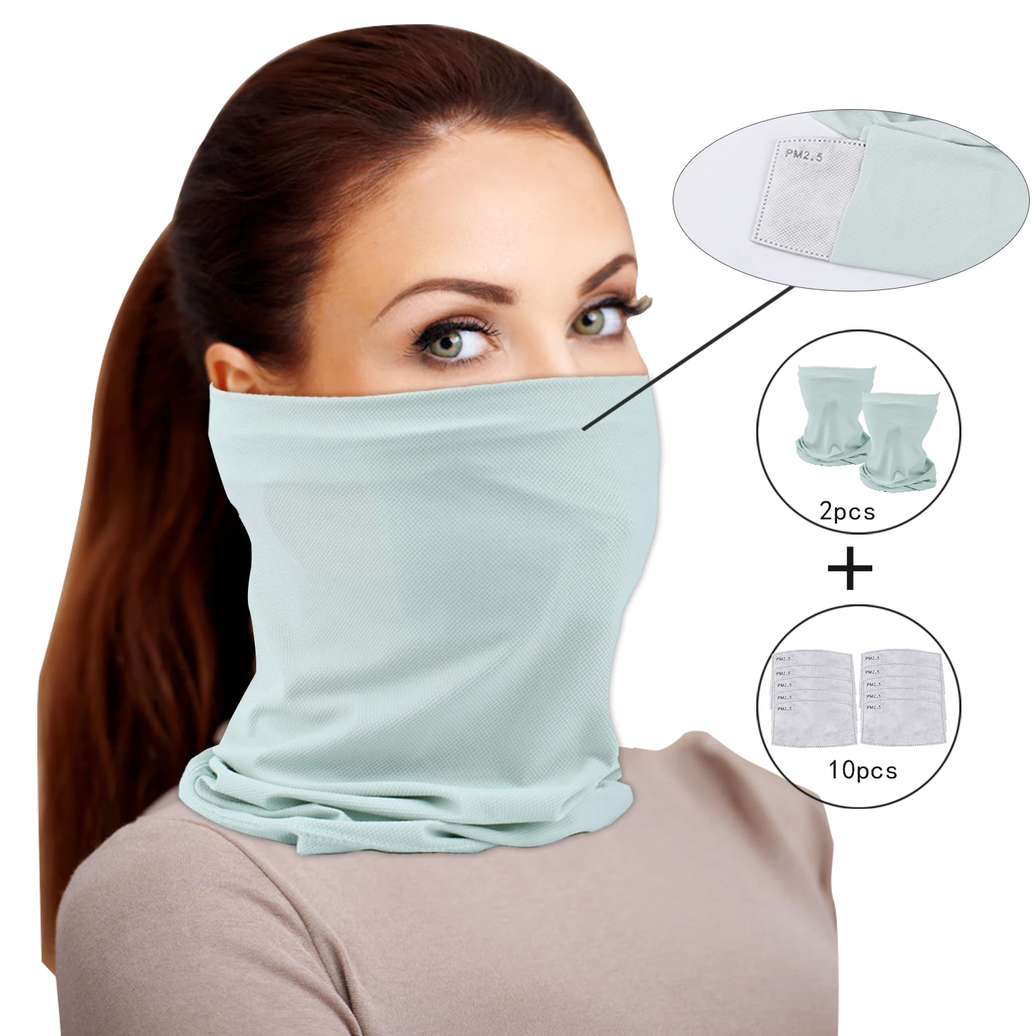 2Pcs Summer Sun Protection Silk Facemasks 10Pcs Filters Woman Scarf Chiffon Outdoor Masks Neck Sunscreen Mask Silk Mascarillas
2Pcs Summer Sun Protection Silk Facemasks 10Pcs Filters Woman Scarf Chiffon Outdoor Masks Neck Sunscreen Mask Silk Mascarillas