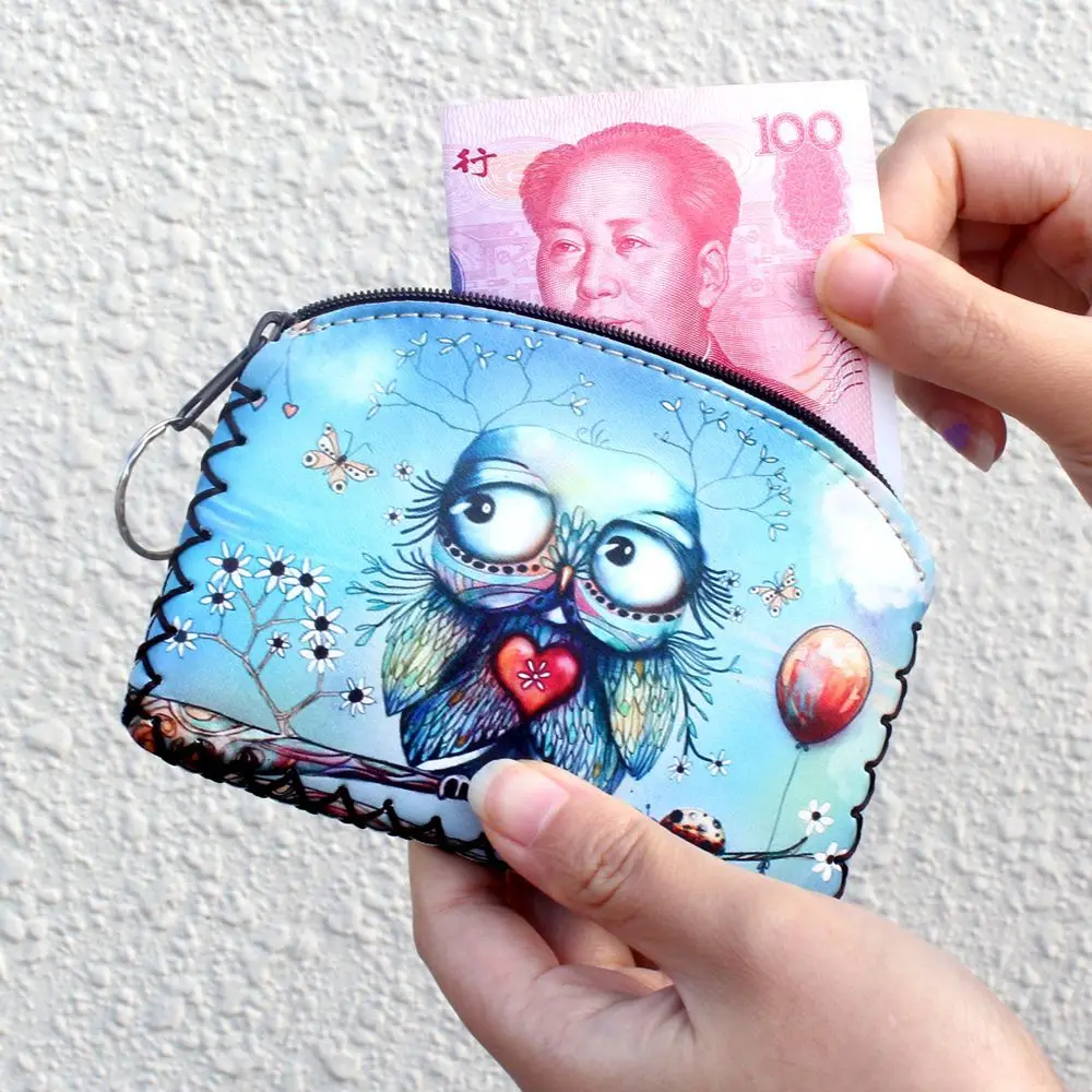 Мини-кошелек BOTUSI в стиле ретро для мелочи сумочка денег на молнии Подарочный