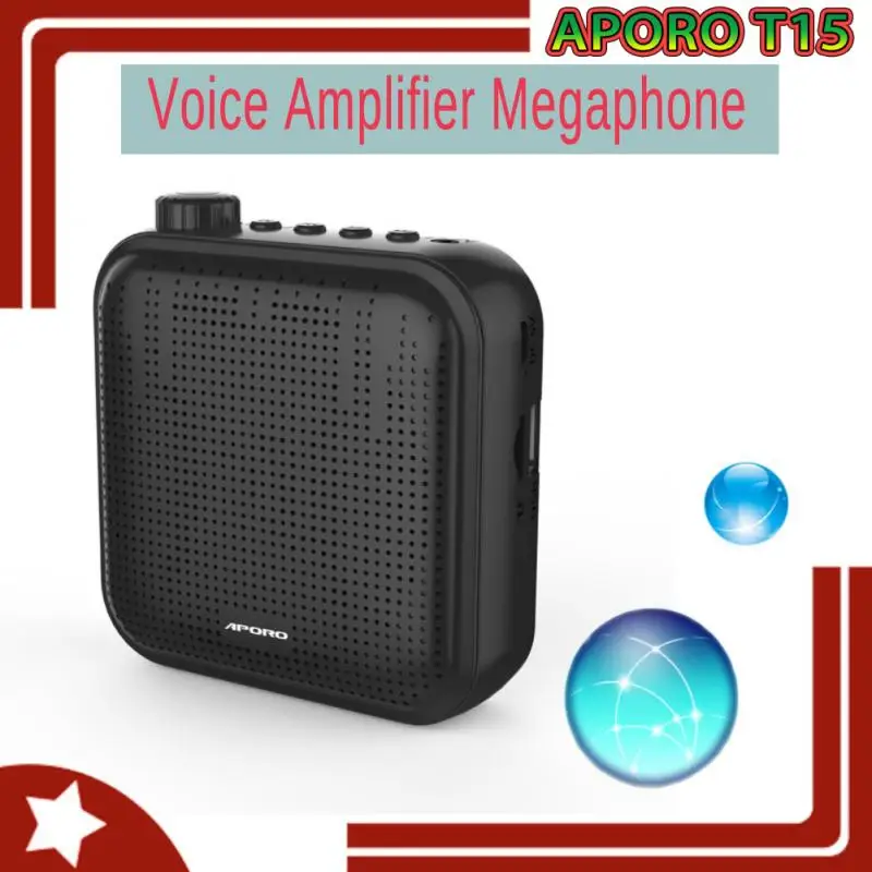Portable Voice Amplifier Megaphone Mini Audio Speaker With Microphone Rechargeable Ultralight Loudspeaker For Teachers Meeting
Portable Voice Amplifier Megaphone Mini Audio Speaker With Microphone Rechargeable Ultralight Loudspeaker For Teachers Meeting