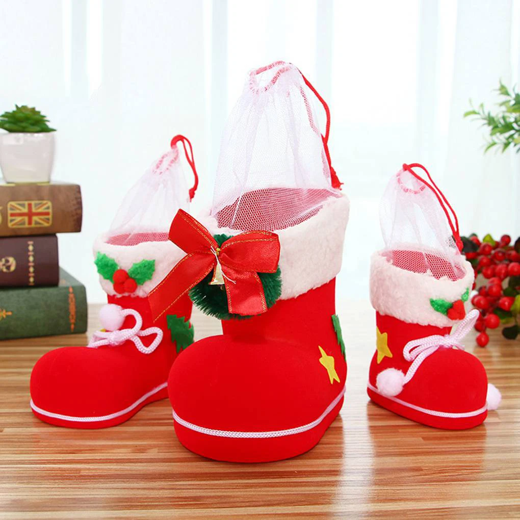 Christmas Gift Candy Gift Holder Home Party Decor Christmas Santa Claus Candy Boots Kids Child Mini Xmas Tree Decoration
Christmas Gift Candy Gift Holder Home Party Decor Christmas Santa Claus Candy Boots Kids Child Mini Xmas Tree Decoration