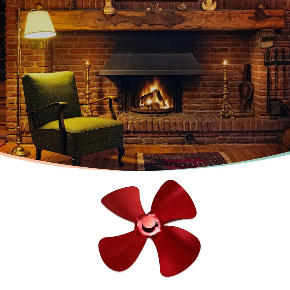 All-match Practical Fireplace Accessories Aluminum Alloy Fan Blades 4-blade Fireplace Universal Fan Blades
All-match Practical Fireplace Accessories Aluminum Alloy Fan Blades 4-blade Fireplace Universal Fan Blades