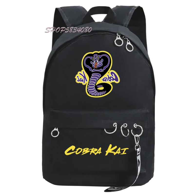 

Cobra Kai рюкзак школьные ранцы Mochila 2021 ноутбук дизайнерские модные Sac A Dos Plecaki сумки и рюкзаки, рюкзак для женщин милый рюкзак