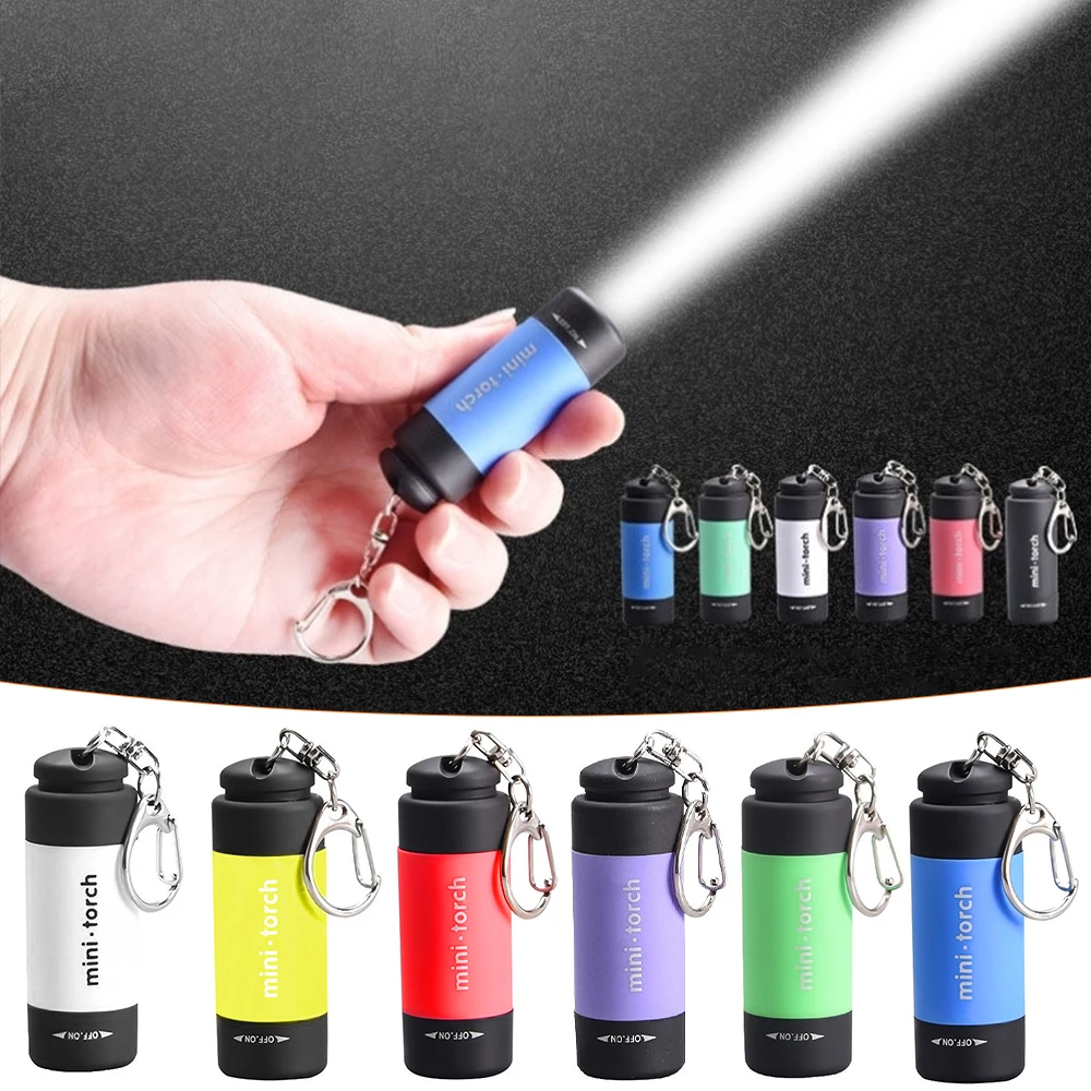 Ultra Small LED Flashlight Portable USB Rechargeable Outdoor Waterproof Keychain Torch Light Multi Flashlight Mini Lamp Kid Gift
Ultra Small LED Flashlight Portable USB Rechargeable Outdoor Waterproof Keychain Torch Light Multi Flashlight Mini Lamp Kid Gift