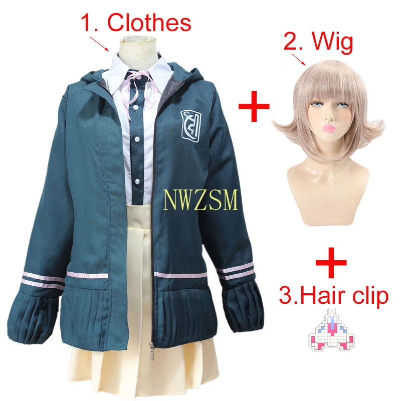High School Students Uniform Anime Danganronpa Nanami ChiaKi Cosplay Costume Long-sleeved Jacket Short Skirt Loli Skirt
High School Students Uniform Anime Danganronpa Nanami ChiaKi Cosplay Costume Long-sleeved Jacket Short Skirt Loli Skirt