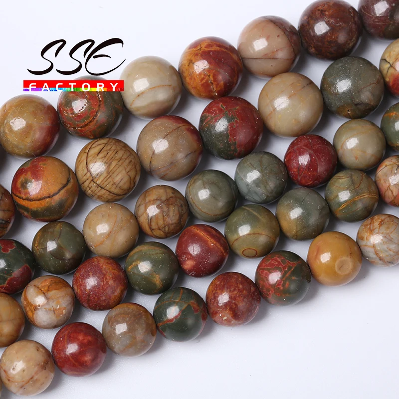 Бусины из натурального камня Пикассо Jaspers, круглые бусины-разделители россыпью для изготовления ювелирных изделий, аксессуары для браслето... 
Бусины из натурального камня Пикассо Jaspers, круглые бусины-разделители россыпью для изготовления ювелирных изделий, аксессуары для браслето...