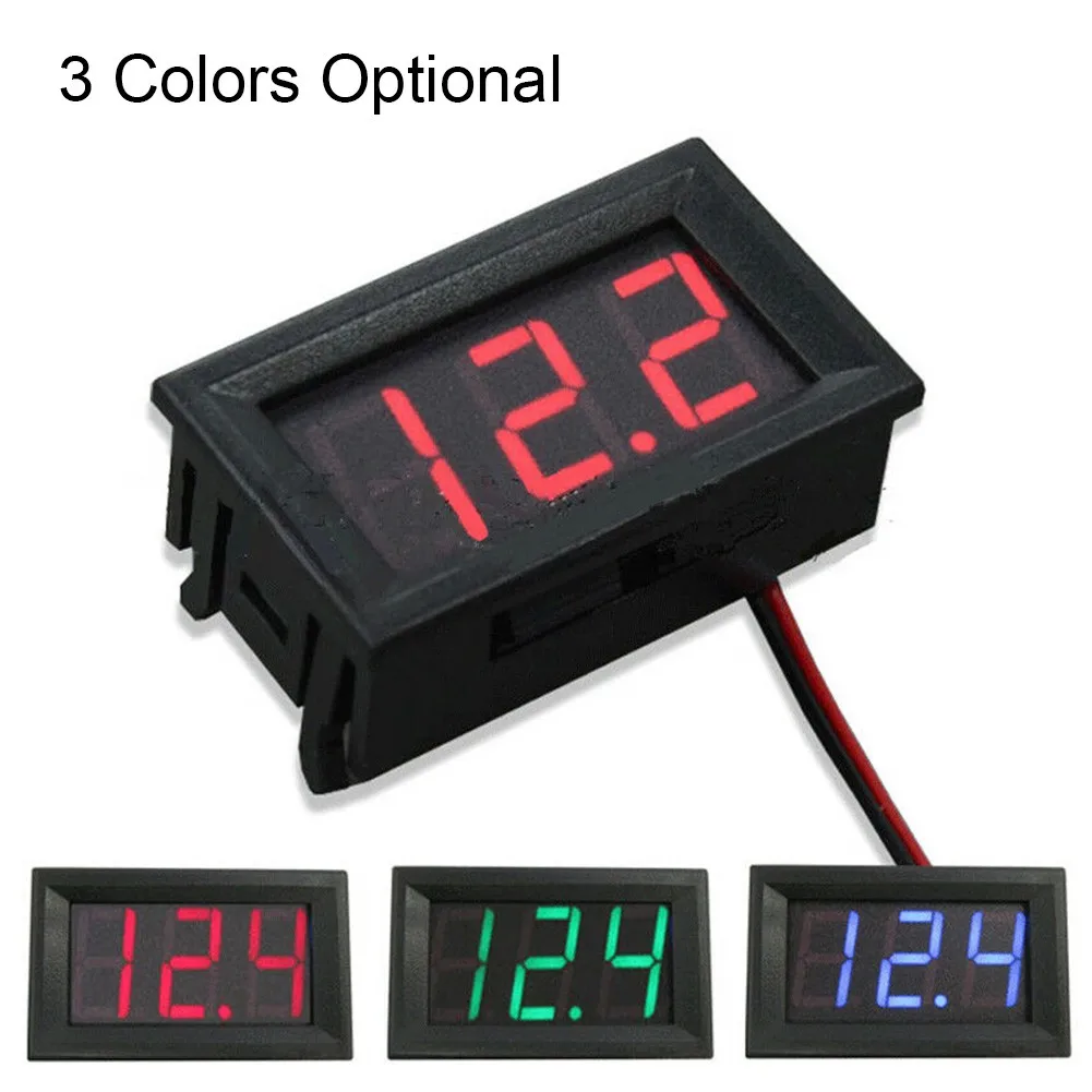 High Quality Mini Digital Voltmeter Ammeter DC Panel Amplifier Voltage Ammeter Tester Detector 0.56" LED Display Car
High Quality Mini Digital Voltmeter Ammeter DC Panel Amplifier Voltage Ammeter Tester Detector 0.56" LED Display Car