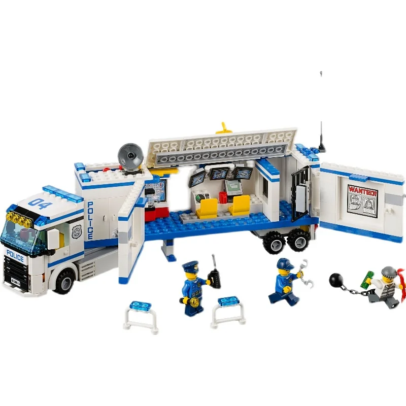 10420 City Police Mobile Police Station Police Car Mobile Command Center 60044 Building Block Boy Toy Gifts
10420 City Police Mobile Police Station Police Car Mobile Command Center 60044 Building Block Boy Toy Gifts