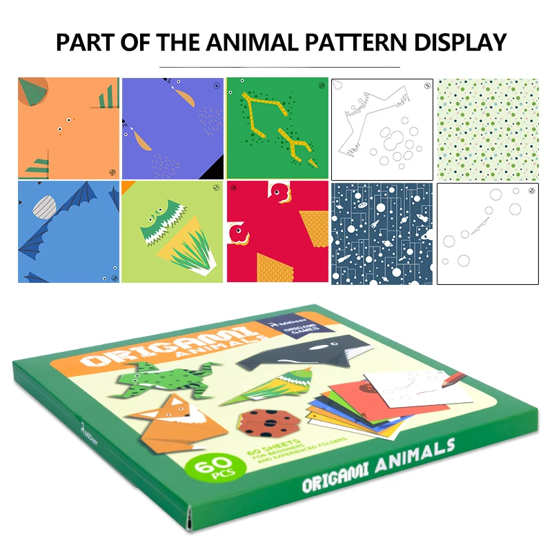 Mideer Kids Early Baby Educational Creative Handcraft DIY Cartoon Origami Colorful Paper Toys More Than 4 Years Old 
Mideer Kids Early Baby Educational Creative Handcraft DIY Cartoon Origami Colorful Paper Toys More Than 4 Years Old